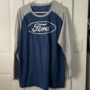 Ford Baseball T Shirt Long Sleeve
